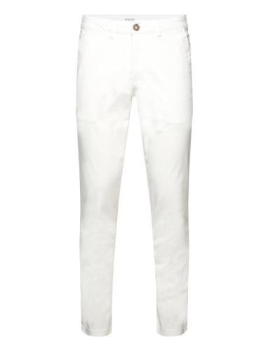 Slh175-Slim New Miles Flex Pant Noos Selected Homme White
