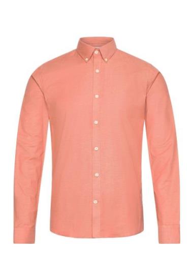 Yarn Dyed Oxford Superflex Shirt Lindbergh Pink