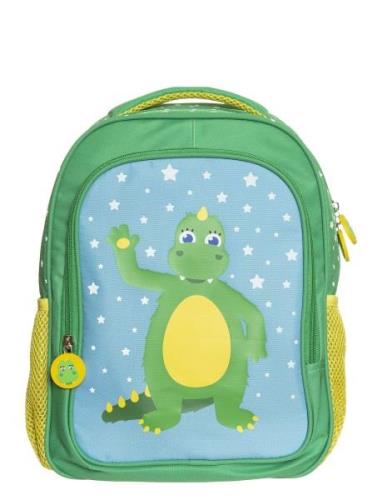 Boliboma - Backpack With Reflectingsstars Teddykompaniet Green