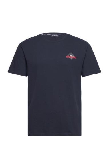 Performance Logo Tee Sebago Navy