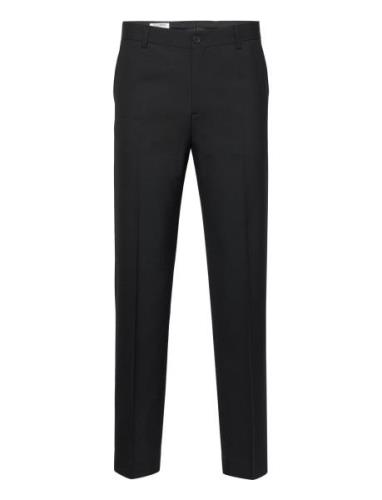 Straight Wool Trousers Filippa K Black