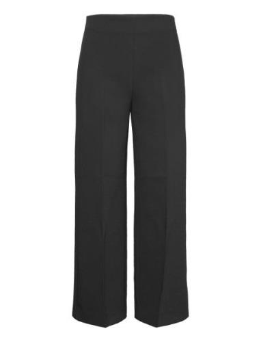 Trousers Lykke Cropped Twill Lindex Black