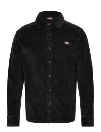 Chase City Shirt Ls Dickies Black