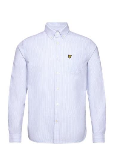 Stripe Oxford Shirt Lyle & Scott Blue