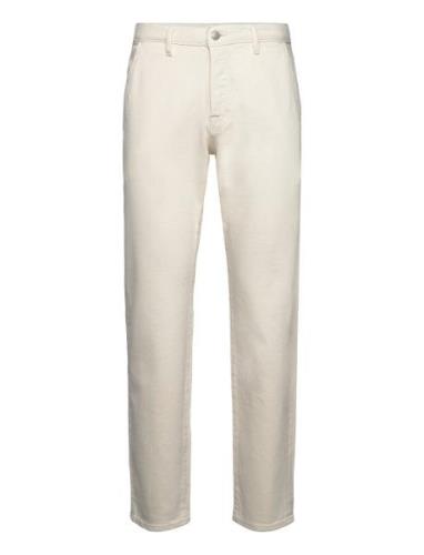Slh196-Straight Dave 3411 Color Chino W Selected Homme Cream