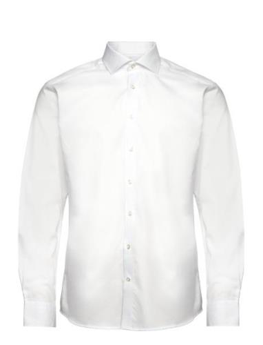 Bs Reed Slim Fit Shirt Bruun & Stengade White