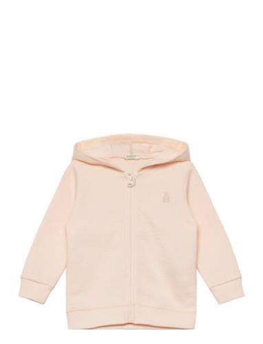 Jacket W/Hood L/S United Colors Of Benetton Cream