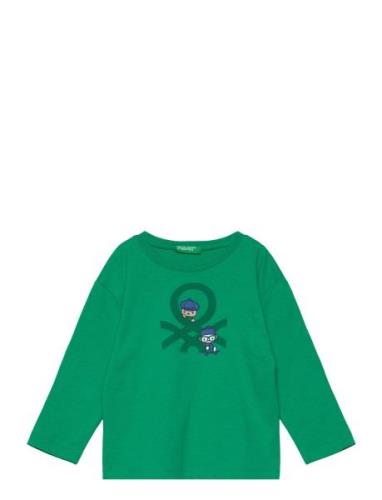 T-Shirt L/S United Colors Of Benetton Green