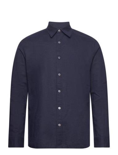 Linowbbgiil Ls Shirt Bruuns Bazaar Navy