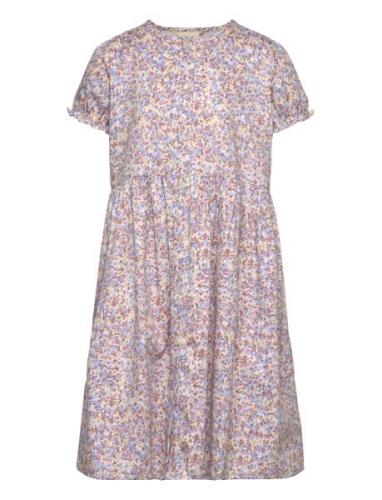 Dress Woven Aop En Fant Patterned