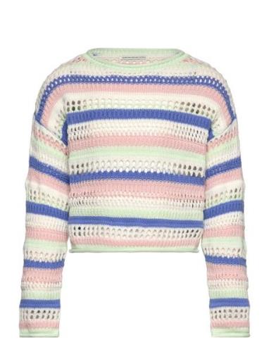 Cropped Striped Pullover Tom Tailor Patterned