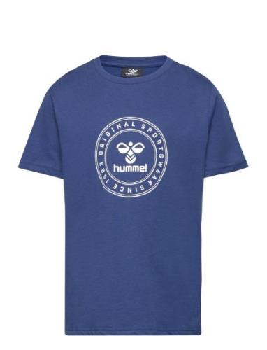 Hmltres Circle T-Shirt S/S Hummel Blue