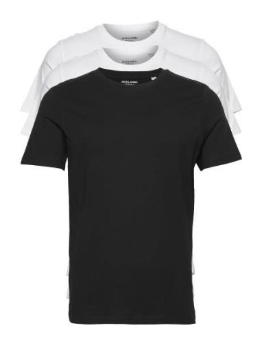 Jjeorganic Basic Tee Ss O-Ne 3Pk Mp Noos Jack & J S Black