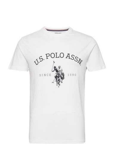 Uspa T-Shirt Archibald Men U.S. Polo Assn. White