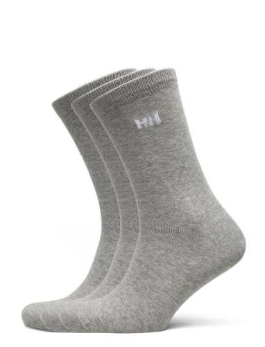 Everyday Cotton Sock 3Pk Helly Hansen Grey