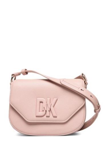 Seventh Avenue Sm Fl DKNY Bags Pink