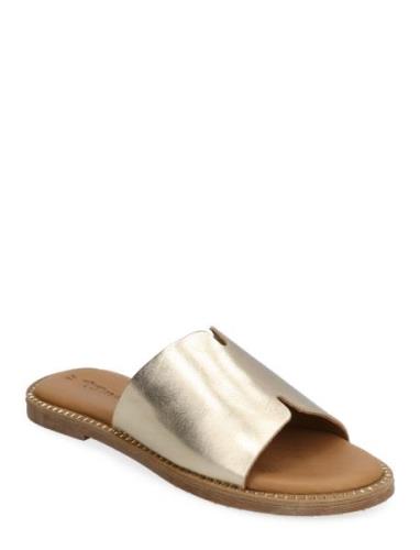 Women Slides Tamaris Gold