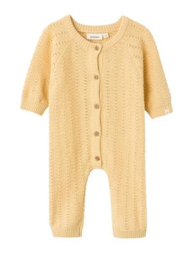 Nbfdaimo Loose Knit Suit Lil Lil'Atelier Yellow