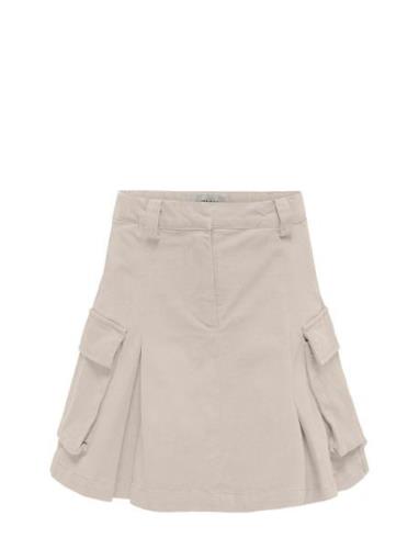 Kogcath Pleat Cargo Skirt Pnt Kids Only Beige