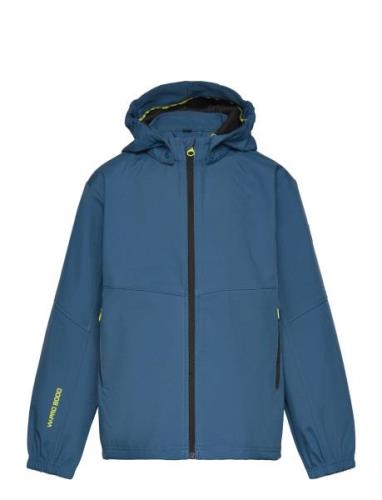 Troy Softshell Jacket W-Pro 8000 ZigZag Blue