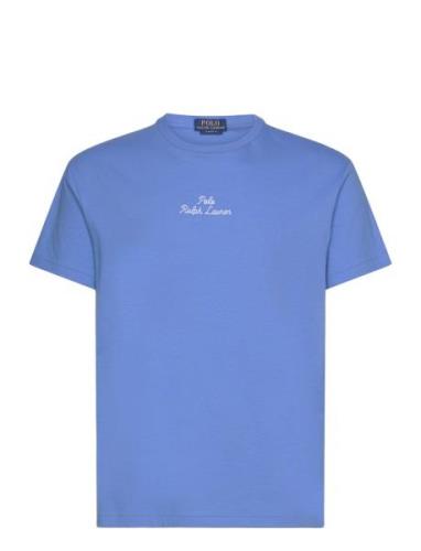 Classic Fit Logo Jersey T-Shirt Polo Ralph Lauren Blue