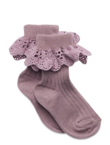 Lisa Socks - Lace Mp Denmark Purple