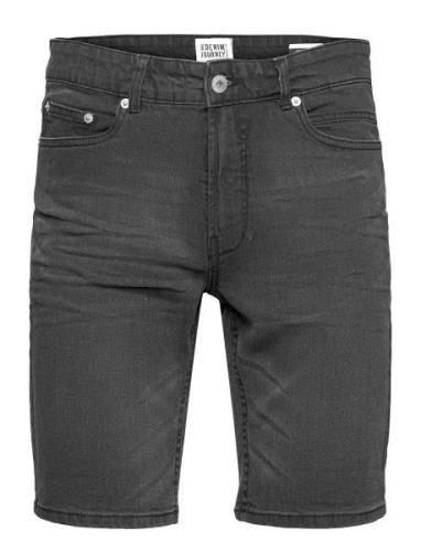 Sdryder Ltgrey900 Denim Shorts Solid Grey