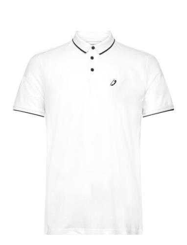 Polo With Tipping Tom Tailor White