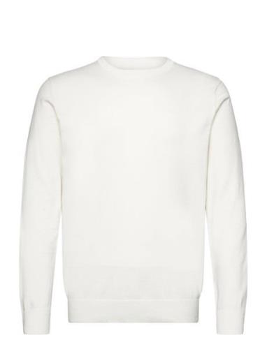Knitted O-Neck Sweater Lindbergh White