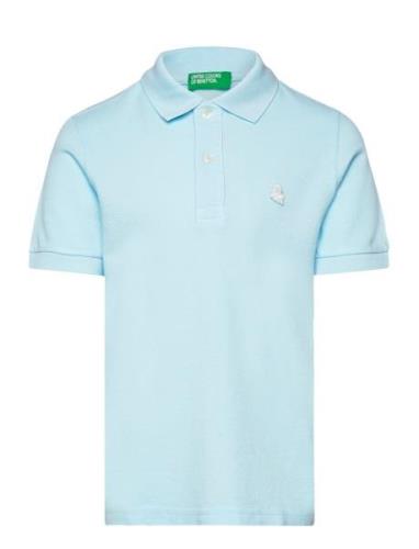 H/S Polo Shirt United Colors Of Benetton Blue