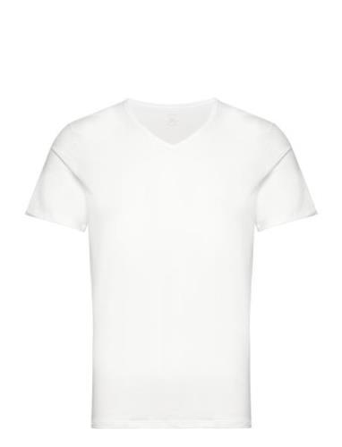 Sloggi Men Evernew Shirt 03 V-Neck Sloggi White
