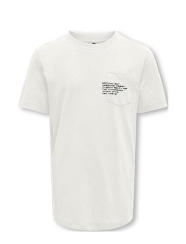 Kobmarinus S/S Tee Print Box Jrs Noos Kids Only White