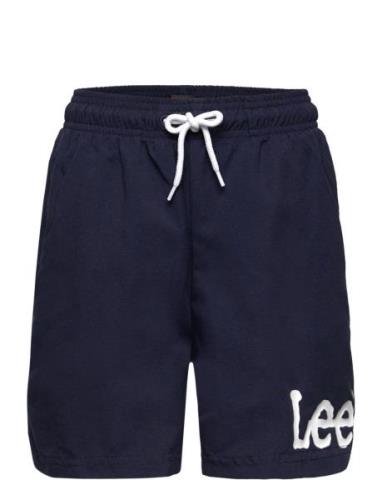 Wobbly Graphic Swimshort Lee Jeans Navy