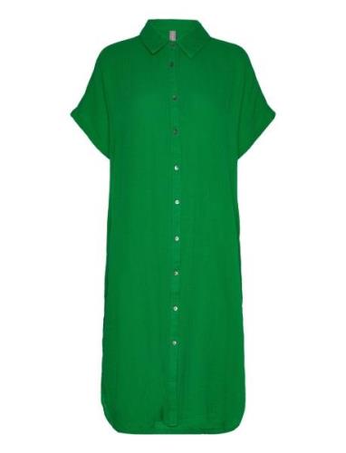 Cuelina Kaftan Dress Culture Green