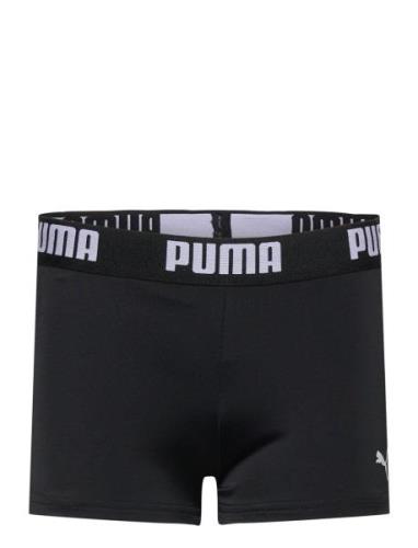 Puma Swim Boys Logo Swim Trunk 1P Puma Swim Black