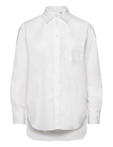 Rel Poplin Shirt GANT White