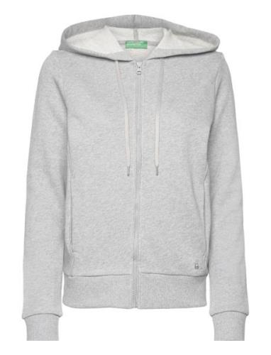 Jacket W/Hood L/S United Colors Of Benetton Grey
