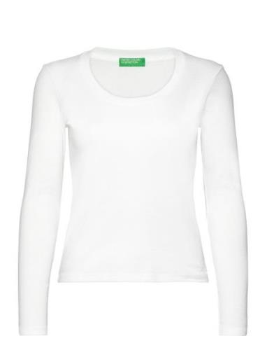 T-Shirt L/S United Colors Of Benetton White