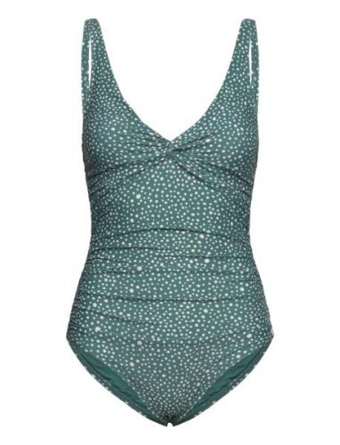 Ditsy Dots Simi Swimsuit Panos Emporio Green