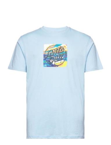 Water View Front T-Shirt Santa Cruz Blue