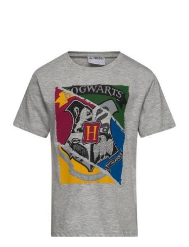 Short-Sleeved T-Shirt Harry Potter Grey