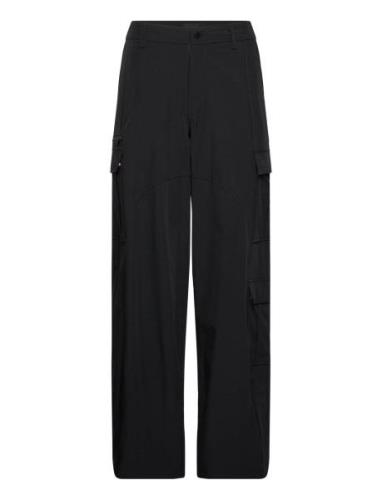 Washed Technical Cargo Trousers HAN Kjøbenhavn Black