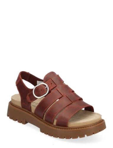 Clairemont Way Fisherman Sandal Dark Red Full Grain Timberland Burgund...