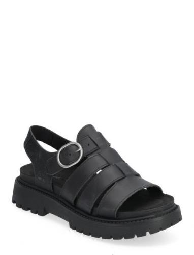 Clairemont Way Fisherman Sandal Black Full Grain Timberland Black