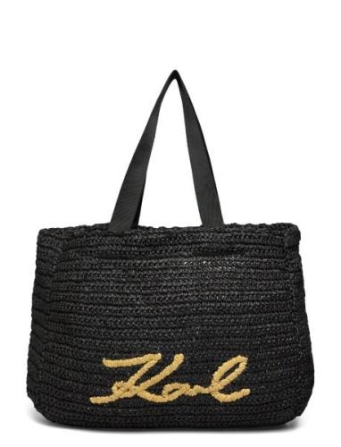 K/Signature Beach Tote Raf Karl Lagerfeld Black