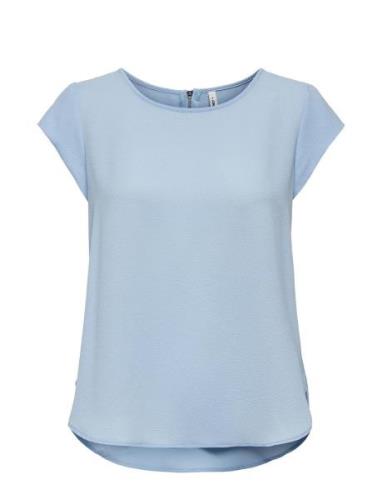 Onlvic S/S Solid Top Ptm ONLY Blue