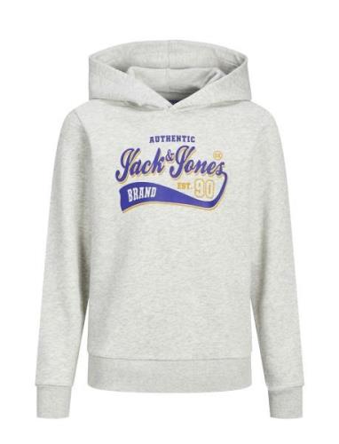 Jjelogo Sweat Hood 2 Col 22/23 Jnr Jack & J S Grey