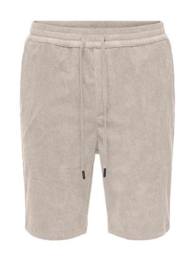 Onslinus Corduroy 0111 Shorts ONLY & SONS Grey