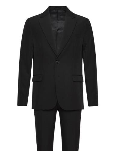 Rubenbbkaroaxel Suit Bruuns Bazaar Black