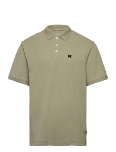 Ss Polo Tee Wrangler Green